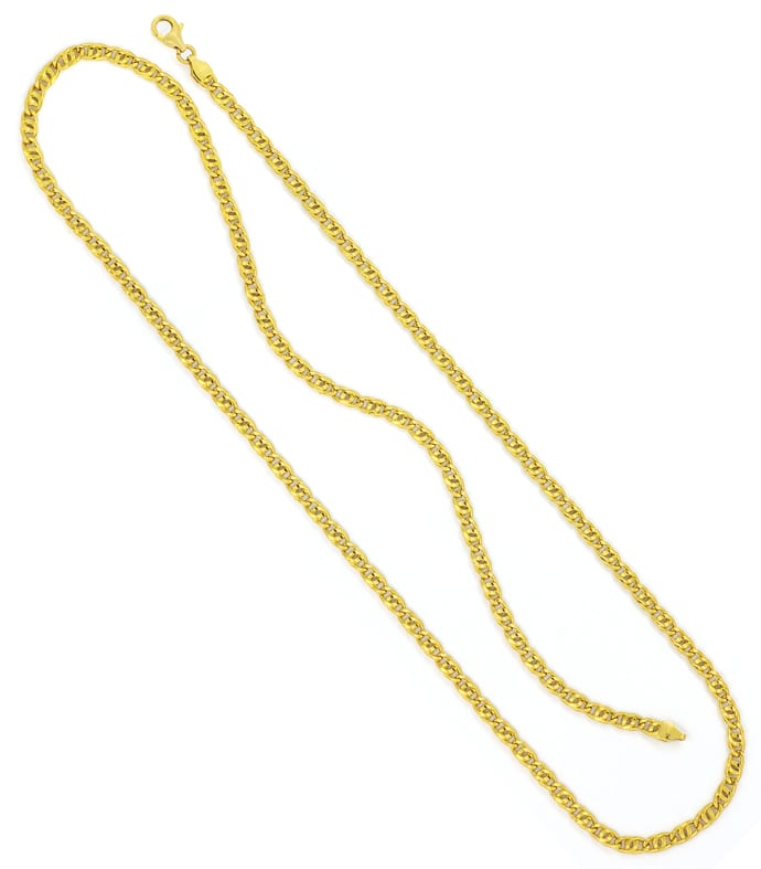 Foto 3 - Pfauenauge Goldkette 60cm lang in 18K Gelbgold, K3343