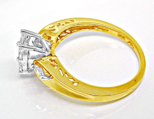 Foto 3 - Wunderschöner Diamant-Designer-Ring Bicolor, S6461